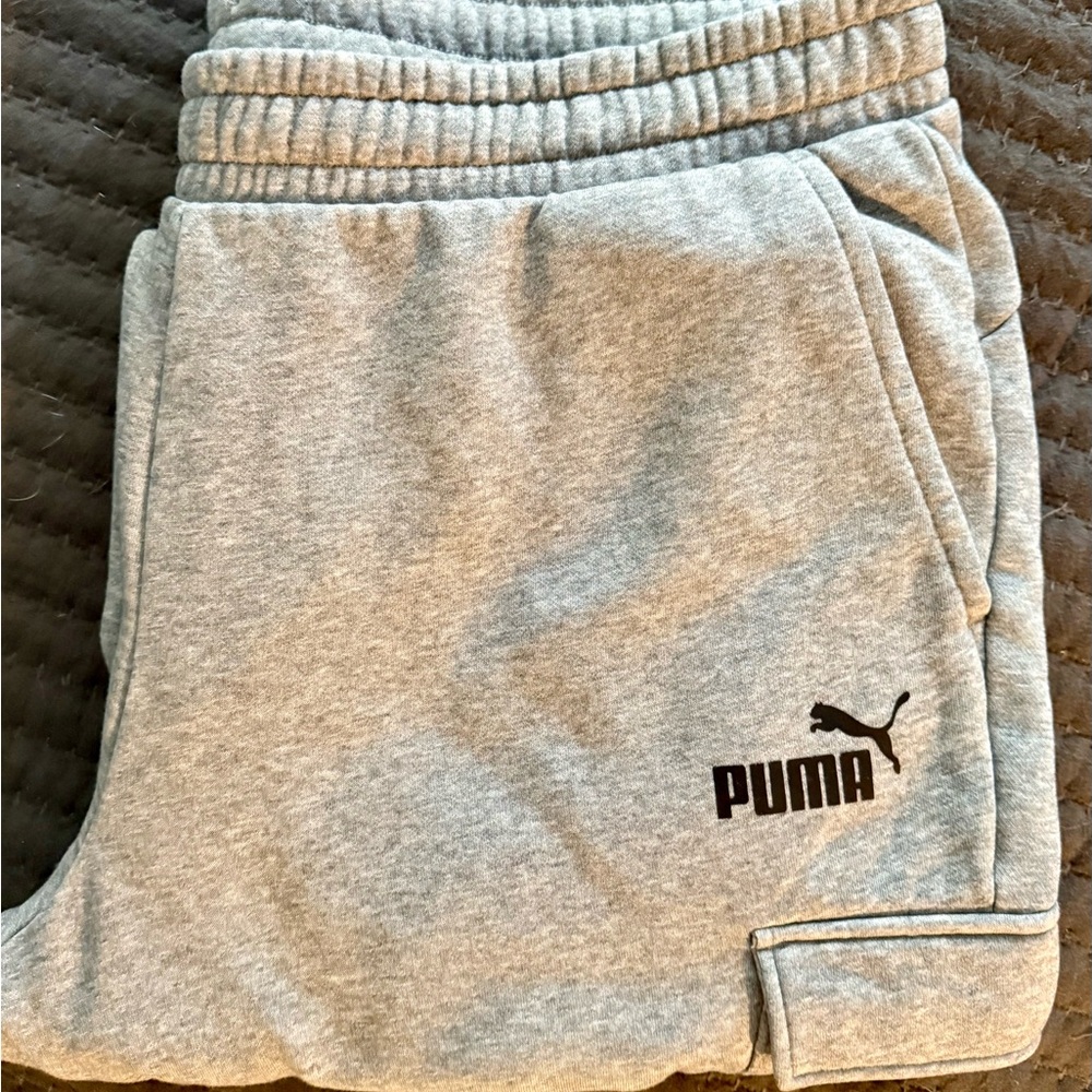 Puma Men's Gray Sweatpants